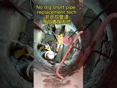 लघु पाइपलाइन प्रतिस्थापन प्रणाली पाइपलाइन फटने वाले उपकरण