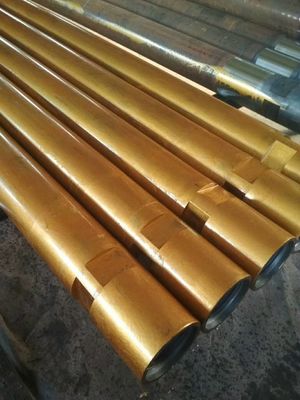API 4 1/2" व्यास जल कुआं ड्रिल पाइप फोर्जिंग उच्च ग्रेड स्टील