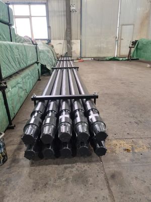 4" / 4 1/2" इंजर्सोल रैंड ड्रिल पाइप पिन और बॉक्स कनेक्शन टाइप मिश्र धातु इस्पात