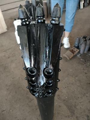 सिग्नल जांच लोडिंग सुरक्षा और गैर-धातु सिग्नल ट्रांसमिशन स्लॉट के साथ घिसाव-प्रतिरोधी उच्च मिश्र धातु HDD ड्रिल बिट