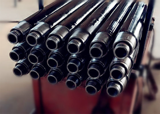 ब्लैक 4 1/2 इंच रिवर्स सर्कुलेशन ड्रिल पाइप का अंदरूनी और बाहरी पाइप